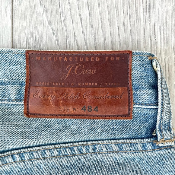 J.Crew 484 Slim Denim Light Blue Wash - Picture 10 of 11